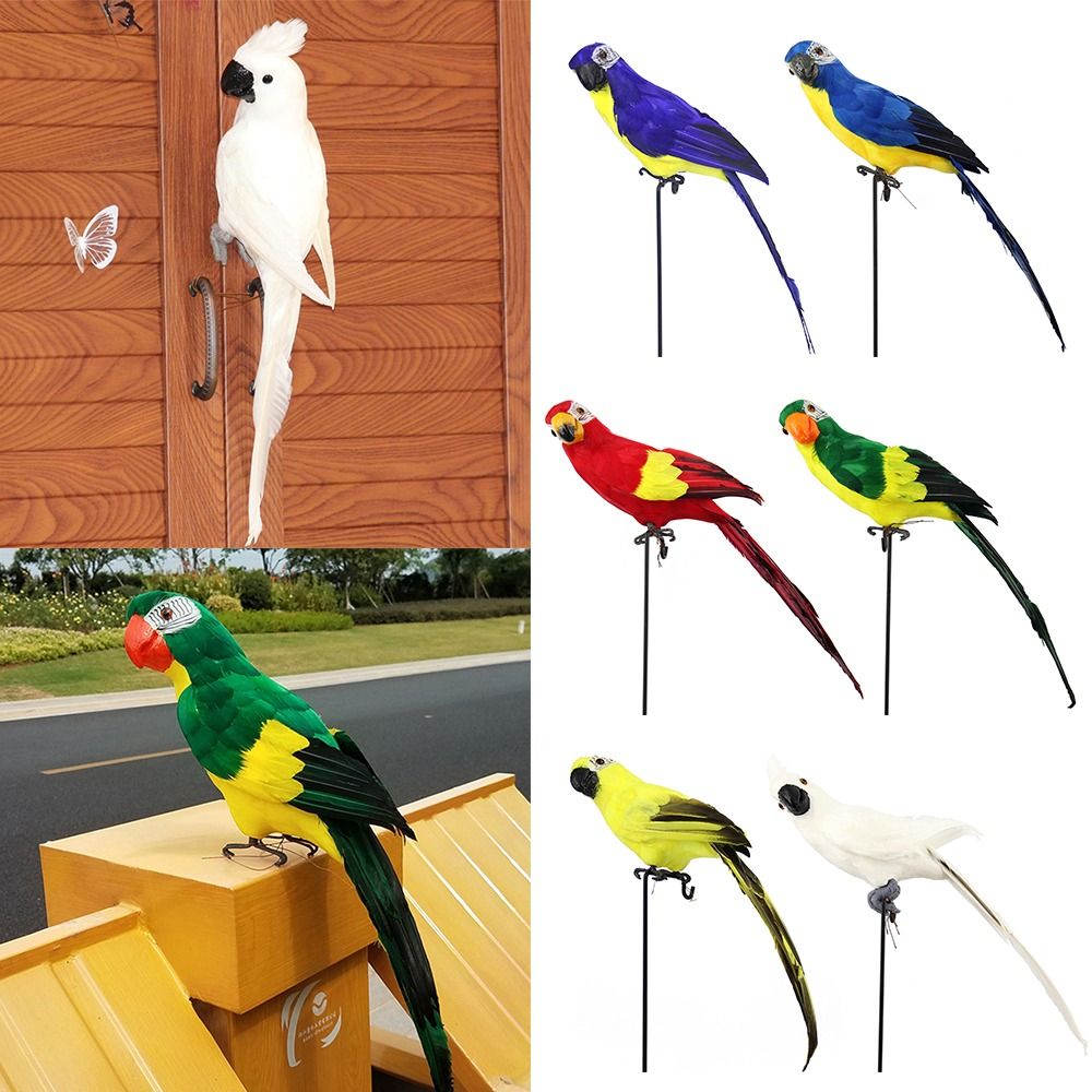 Bonsai Garden Photos - 25cm/35cm/45cm/60cm Simulation Parrot Foam Multicolor Artificial