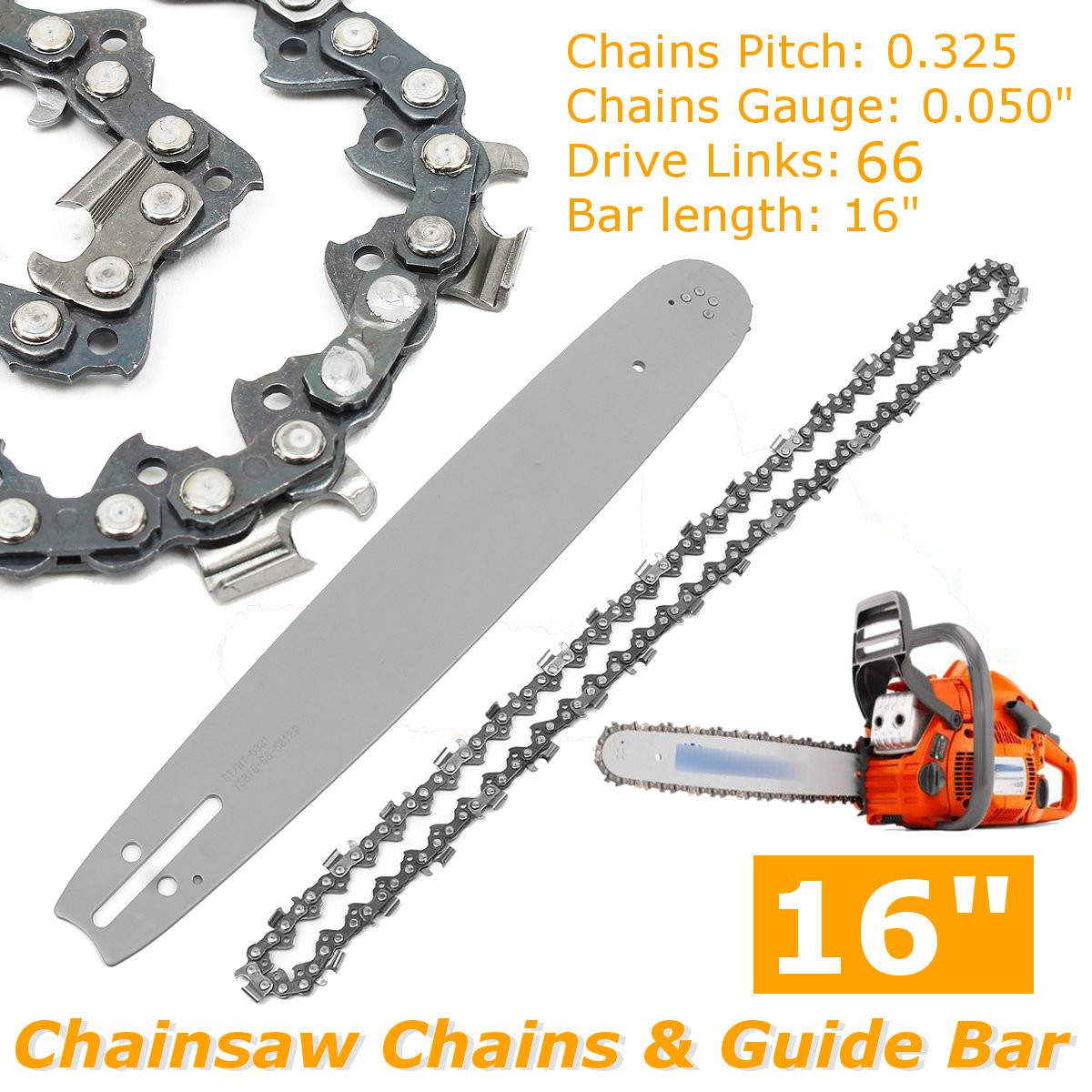 Chain Guide Bar and Chainsaw,  - Husqvarna Chainsaw 450 review and price