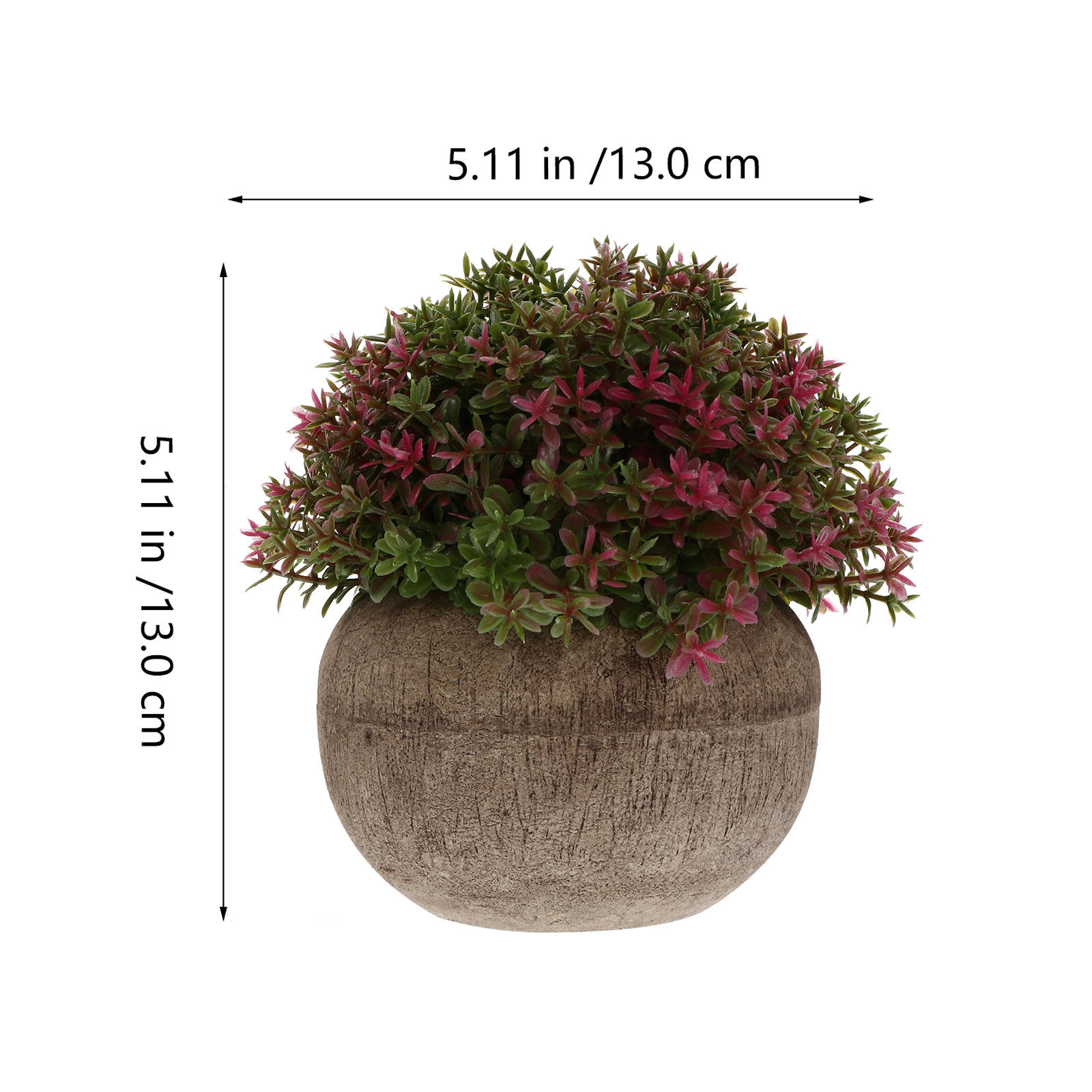 Mini Plastic Bonsai Realistic  - Bonsai Garden Cafe review and price