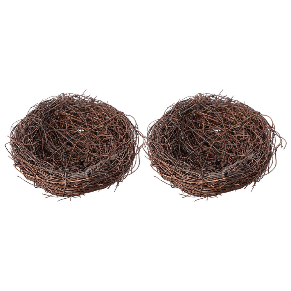 2Pcs Realistic Woven Rattan Bi - Bonsai Garden Photos review and price