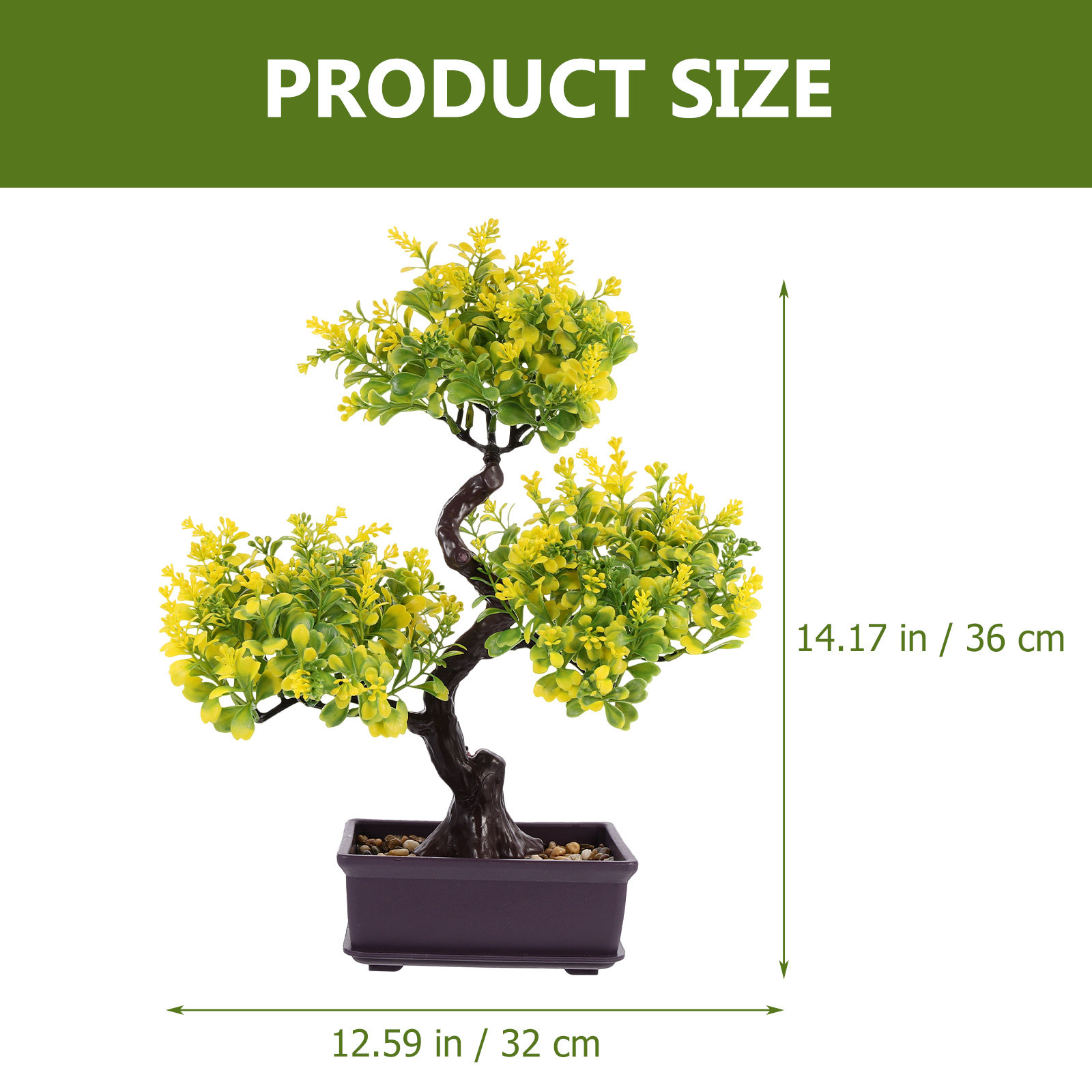 Artificial Bonsai Decor Simula - Bonsai Garden Cafe review and price